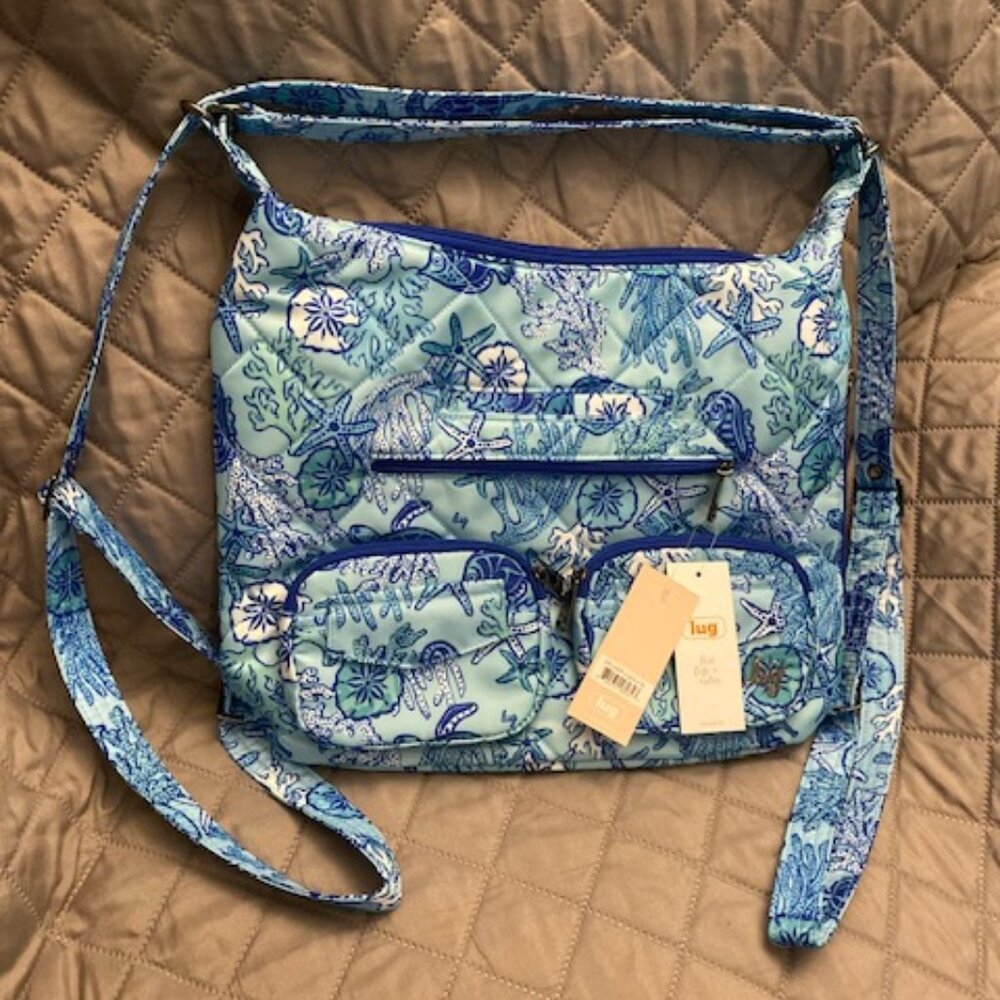 Lug Medium Tote Zipliner 2 (Sealife Blue)